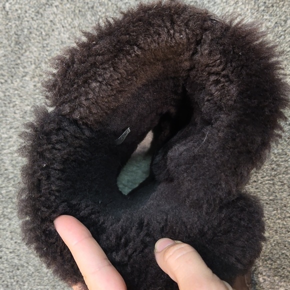 Ugg Australia Women Tall 1873 Leather Triple button Insulated boots shoes 10 - Picture 14 of 15